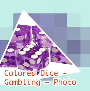 Casino dice colors